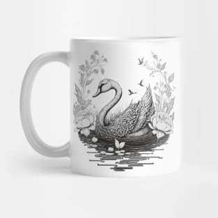 Beautiful Swan Mug